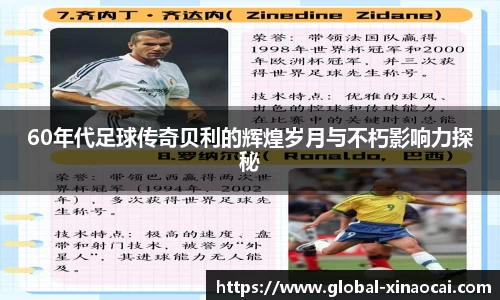 60年代足球传奇贝利的辉煌岁月与不朽影响力探秘